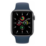 Apple Watch Se Space Gray 44 Milímetros Correa Azul Marino