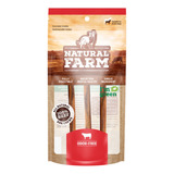 Petisco Para Cães Palito Pele Bovino Beef Natural Farm 3un