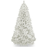 Árbol Navideño Artificial Blanco, Luz Blanca, 7 Pies