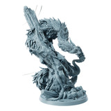 Dragón Fey Miniatura D&d Impresion 3d Resina Juegos De Rol