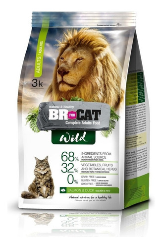 Br For Cat Wild Adulto 3kg
