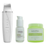 Espátula Ultrasónica Para Peeling + Kit De Uso Mantra Beauty