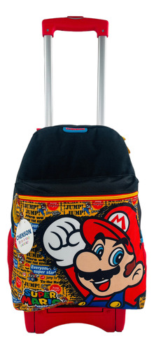 Mochila De Carrito Mario Bros, Super Mario, Chenson Primaria Oferta 1