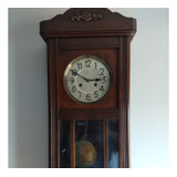 Reloj De Madera Junghans Antiguo (aleman A Pendulo)