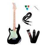 Guitarra Stratocaster Strinberg Sts 100+ Palhetas-  Canhoto 