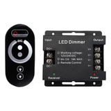 Interruptor Dimmer Led 12v-24v 18a Con Control Remoto Desliz