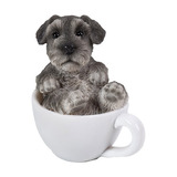Schnauzer Miniatura Adorable Mini Teacup Pet Pals Figur...