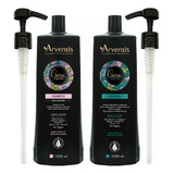 Kit Arvensis Cachos Naturais Shampoo E Condicionador 2x1 L