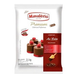 Chocolate Cobertura  Ao Leite Fracionado 2.1kg Mavalerio