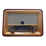 Radio Portatil Bluetooth Retro Stezzano Microlab Mod 9136 