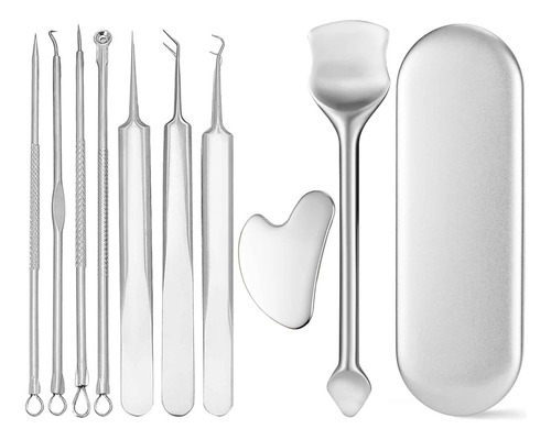 Kit De Belleza, 10 Unidades, Espátula De Belleza, Acero Inox