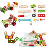 Brinquedo Montessori Mecânica Contrutor Ferramentas Infantil