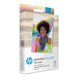 Papel Fotográfico Hp Sprocket Select, Pack De 20