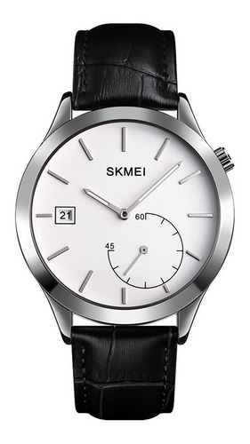 Reloj Hombre Skmei 1581 Todos Los Colores Acero Cuero