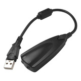 Adaptador Placa Usb De Som 7.1 Fone E Microfone