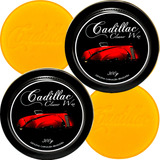 2 Cleaner Wax 300g Cera De Carnauba Limpadora Cadillac Kit