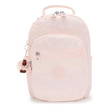 Mochila Kipling Modelo Seoul Color Pink Sands 100% Original