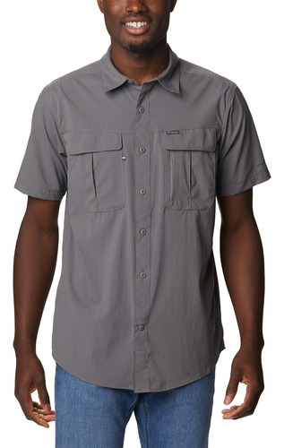 Camisa M/c Newton Ridge Ii Ss Gris Hombre