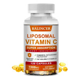 Vitamina C Liposomal Acido Ascorbico 1500mg 120 Caps