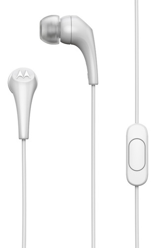 Auriculares In-ear Motorola Earbuds 2s Color Blanco