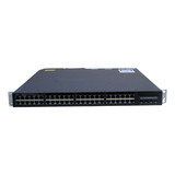 Switch Gigabit Poe+ Cisco 3650 48fs-l 48 P 4 Sfp Seminovo