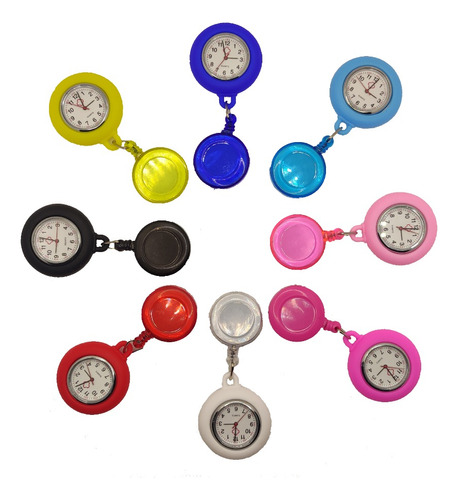 Reloj Bolsillo Enfermera Nurse Moda Dama Yoyo Doctor N001