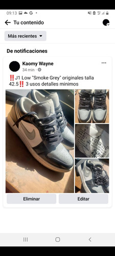 Jordan 1 Low  Smoke Grey 