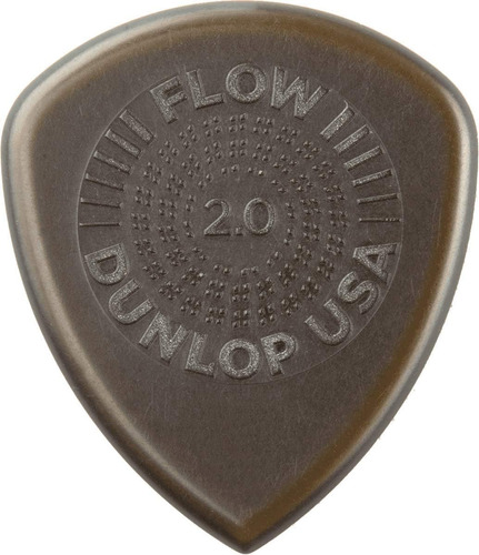 Púas De Guitarra Jim Dunlop Flow Standard Grip De 2.0 Mm (54