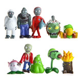 Set 10 Figuras Plantas Vs Zombies 7 Cm Juguetes Diversion K9