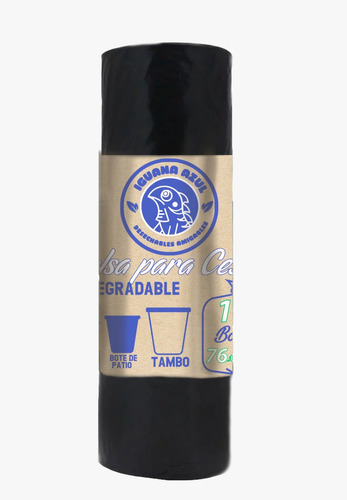 Bolsa Para Basura Biodegradable (mediana 76x94cm) 30 Pza