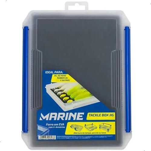 Estojo Marine Sports Tackle Box Jig Mtb205j Para Jigs
