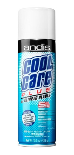 Lubrifica Desinfeta Refrigera Limpa Máquina Cabelo Cool Care