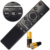 Controle Remoto Smart Tv 4k Compatível Com Samsung C/ Pilhas