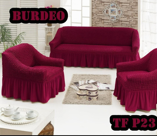 Cubre Sofa Sillon Turco Pack 3+1+1