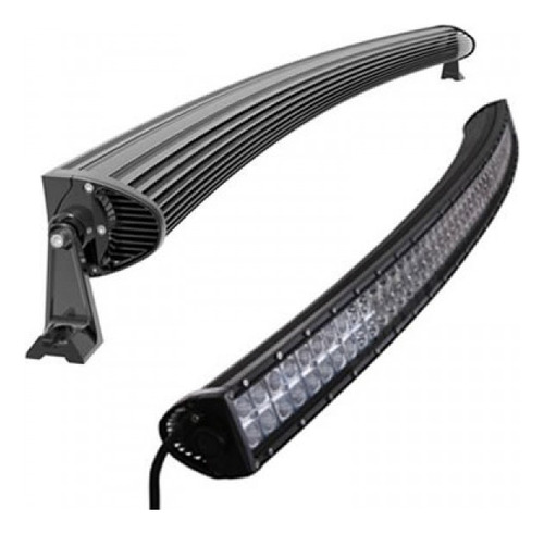 Faro Barra Curva Auxiliar Led 300w 100 Led Auto Off Road 4x4