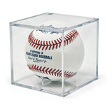 Base Transparente Exhibidor Pelotas Beisbol Baseball Sports