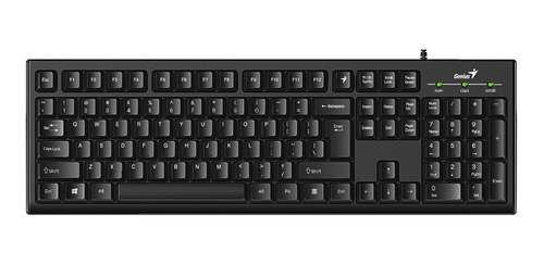 Teclado Genius Kb-100 Negro Usb