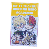 Set De Stickers Boku No Hero Academia Holograficos Kawai