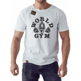 Polera-world Gym-gimnasio Pesas Musculacion