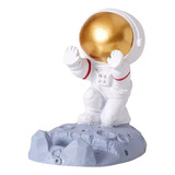 Astronauta Soporte Para Teléfono Móvil Estatuas Escultura