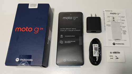 Motorola Moto G04 128gb - 4gb Ram Telcel Azul
