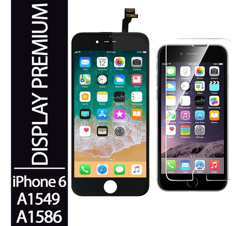 Tela Display Lcd Compatível iPhone 6 4.7 A1549 A1586 Premium