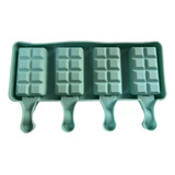 Molde De Silicona Para Helados Molde Helado Molde Paleta 169 Color Verde Moldes De Silicona Reposteria Molde Helado Silicona 4 Paletas Helado Insumos Reposteria Pasteleriacl