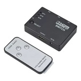 Switch Hdmi Selector 3x1 Full Hd 1080p +control