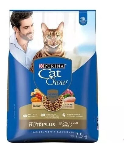 Purina Cat Chow Defense Plus+ Alimento Para Gato Gato Adulto
