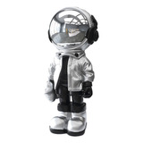 Bonita Estatua De Astronauta Art Spaceman Para Decoración [u