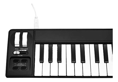 Midiplus Akm320 Controlador De Teclado Midi Usb, Negro, 32 T