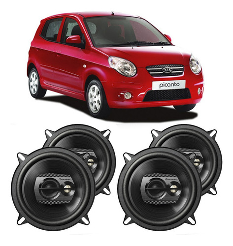 Auto Falante Kia Picanto 2008 A 2011 Pioneer 200w Rms