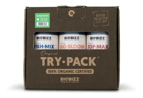 Tripack Outdoor Biobizz 750ml (bio Bloom-fish Mix-top Max)