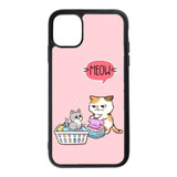 Carcasa Funda Para iPhone 12 Mini Gatitos Diseño 24